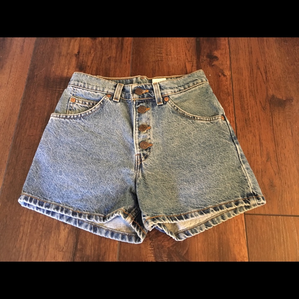 Levi’s Button Fly Jean Shorts